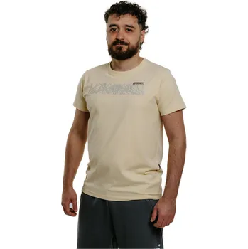 Pánské tričko Pánské triko s krátkým rukávem AUTHORITY-T-FLAN M Béžová S