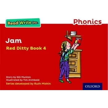 Cizí jazyk Read Write Inc. Phonics: Jam (Red Ditty Book 4) - Munton, Gill