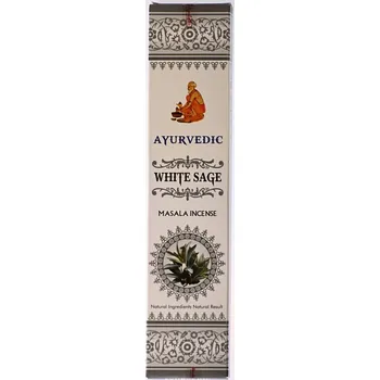 Aroma lampa Vonné tyčinky Ayurvedic WHITE SAGE