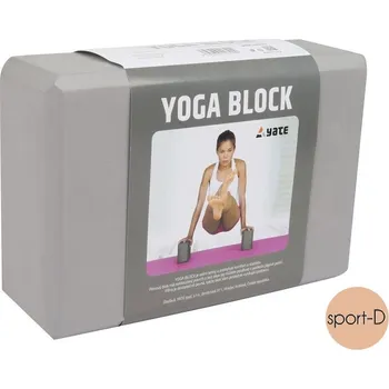 Yate kostka - blok na cvičení 7,5cm šedá