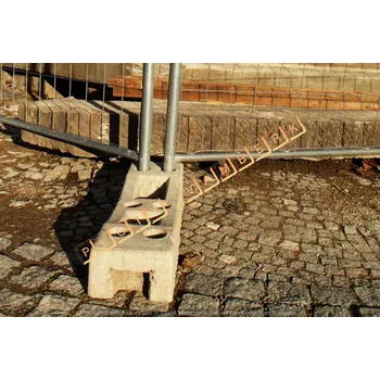 Pletivo Betonová patka pro mobilní oplocení