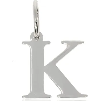 Přívěsek Zlatnictví Helios Písmenko z bílého zlata Váha: 0,2g, Písmena: K