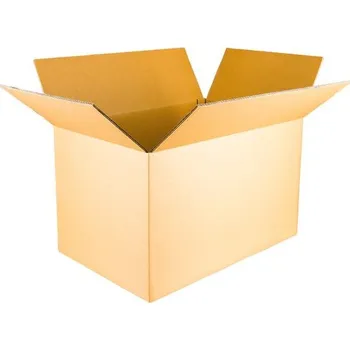 Obalový materiál Kartonová krabice klopová 600x500x500 mm 3VVL C 530g/m2 hnědá - paleta 260 ks