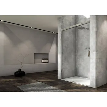 Sprchové dveře Ronal CADURA CAS2 posuvné sprchové dveře 180 cm Šířka: 1800 mm, Profil: Aluchrom, Sklo: Shade 68