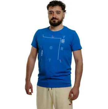 Pánské tričko Pánské triko s krátkým rukávem AUTHORITY-T-LETECH M blue Modrá S