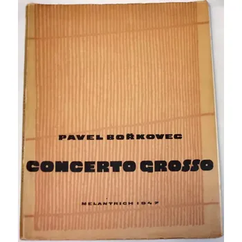 Bořkovec Pavel - Concerto grosso