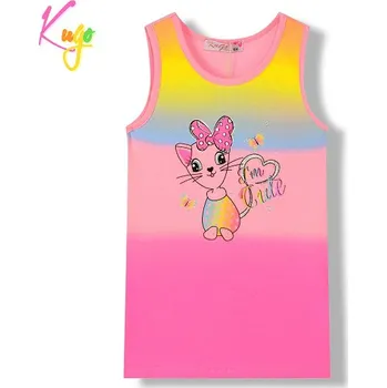 DÍVČÍ TÍLKO růžové Kugo PC3815 (Dívčí letní tílko)