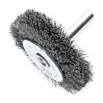 Příslušenství k brusce Kotoučové kartáče se stopkou dvouř. ocel vlnitá 0,30 70x6x20 b20 - KR1274008