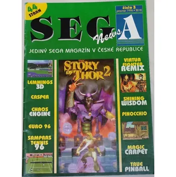 Časopis SEGA News č. 3/1996