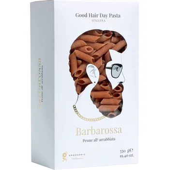 GREENOMIC Designové těstoviny Barbarossa Penne s chilli z tvrdé pšenice, 550g