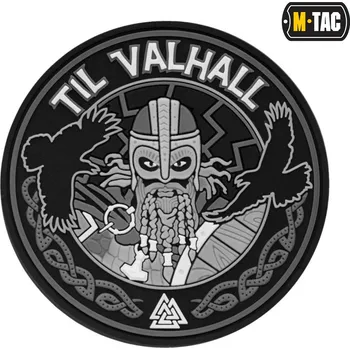 M-TAC PATCH TIL VALHALL PVC - různé barvy Barva: Black/Grey