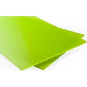 Plexisklo Polyvantis Plexisklo Zelené Satinované 4 mm PLEXIGLAS® Satinice 1 x 1 m