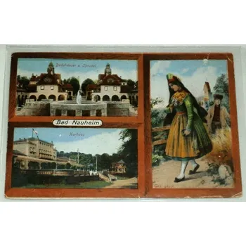 Německo Bad Nauheim: Kurhaus, Badehäuser u. Sprudel