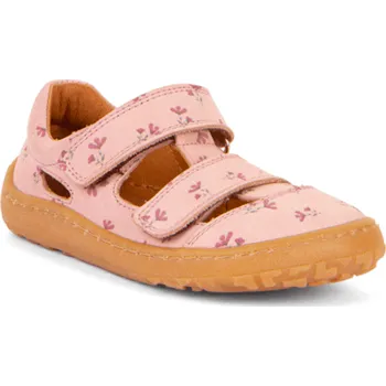 Oblečení a móda Barefoot dětské sandály Froddo růžové s kytičkami Velikosti obuvi: 26
