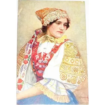 Umění Kroje: studie akademický malíř J. Koudelka