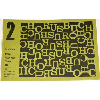 Chorusbuch 2 (Pianno, akkordeon, gitarre)