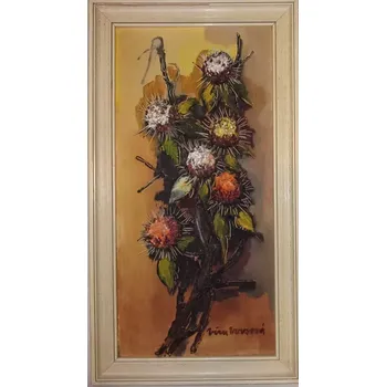 Umění Věra Vovsová - Kaštany (olej)