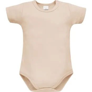 Kojenecký body PINOKIO Body krátký rukáv Lovely Day Beige - 62
