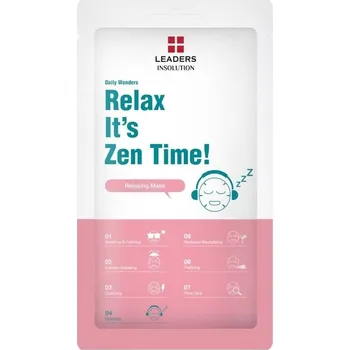 Pleťová maska Leaders - Daily Wonders Relaxing Mask Látkové masky 25 ml unisex