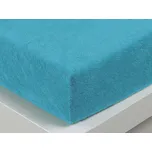 XPOSE® Froté prostěradlo Exclusive - tyrkysové 200x200 cm, Froté + Prodloužená možnost vrácení zboží do 50 dnů