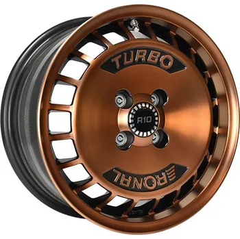 Alu kolo RONAL Alu kola Ronal R10 Turbo 7x15 4x100 ET28 Copper Matt-Front Diamond Cut 68