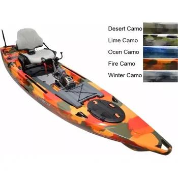 RC model vrtulníku Kajak LURE 13.5 V2 OVERDRIVE READY 418cm PDL Fire Camo