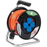 Akyga prodlužovací kabel, naviják Brennensthul - 4x 3x1.5 mm, IP44, 4.3kg - 25 m