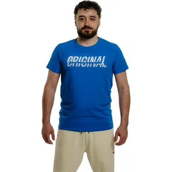 Pánské tričko Pánské triko s krátkým rukávem AUTHORITY-T-ORIGINAL90 M blue Modrá M