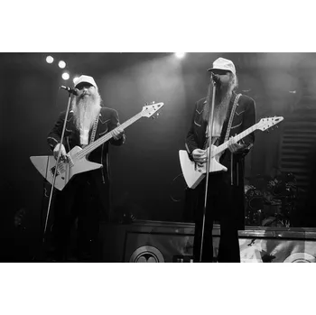 Plakát Plakát, Obraz - ZZ Top en concert en 1986