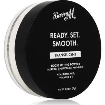 Přípravek na tvář Barry M Ready Set Smooth matující sypký pudr odstín Translucent 5 g