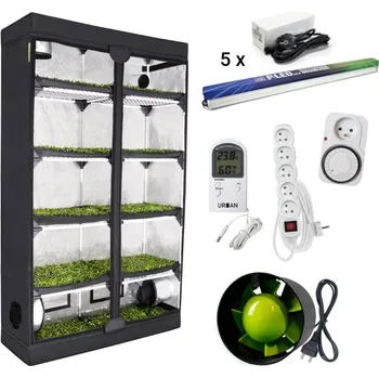 Pěstební box higarden Propagační set LARGE - 120x40x200cm