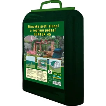 Pletivo Nohel Garden Stínovka Pe Suntex 45% s oky zelená 1,5 x 5 m