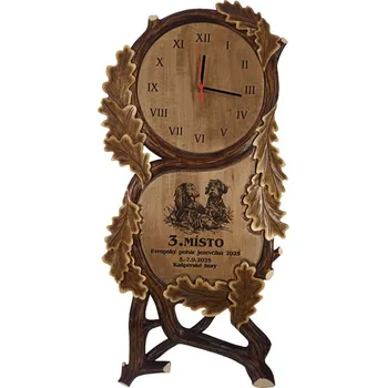Hodiny Nástěnné HODINY řezbované č.979
