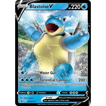 Karetní hra Blastoise V SWSH 101