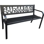 Zahradní lavička LISSA černá