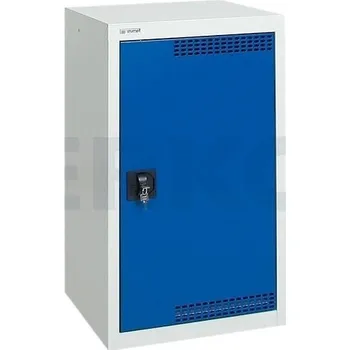 Skříň kovová Stumpf Metall StawaR pro skladování chemikálií, Typ: SR-3, Barva dveří: Žlutá, Rozměry (v x š x h) [mm]: 1800 x 500 x 500, Počet polic: 4