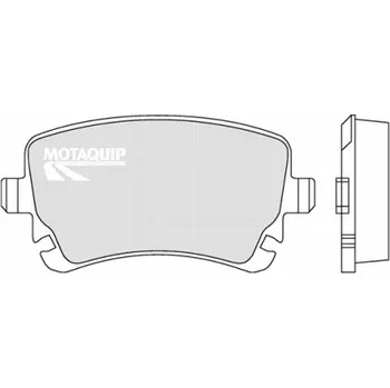 Brzdová destička Sada brzdových destiček, vždy 4 kusy v sadě MOTAQUIP LVXL1290