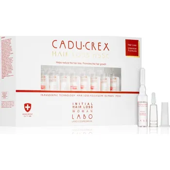 Vlasová regenerace CADU-CREX Hair Loss HSSC Initial Hair Loss vlasová kúra pro ženy proti začínajícímu vypadávání vlasů pro ženy 20x3,5 ml
