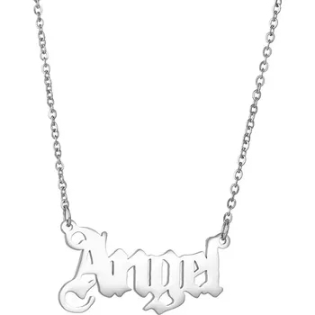 Náhrdelník Dámský náhrdelník z chirurgické oceli Angel stříbný