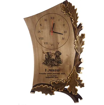 Hodiny Nástěnné HODINY řezbované č.978