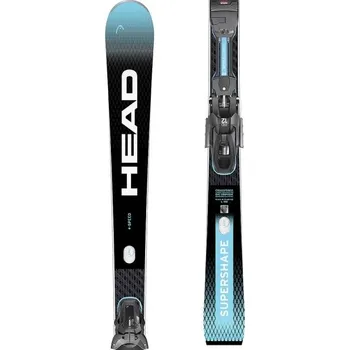 Sjezdové lyže Head SUPERSHAPE E-SPEED SW + PRD 12 GW 184 Černá, Bílá, Světle modrá
