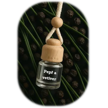 Vůně do auta Pepř a vetiver do auta