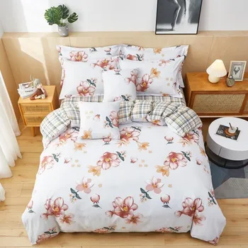 Povlečení sendia Flanelové povlečení na dvoulůžko + prostěradlo ZDARMA - Natálie