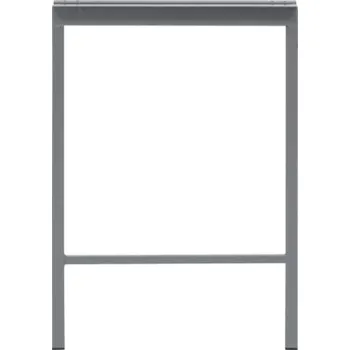 Dílenský stůl Svařovaná noha pracovního stolu Küpper 9,8 x 84 x 58,2 cm šedá