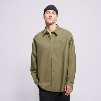 Pánská košile Nike Košile M Nk Club Ls Oxford Os Khaki Xl