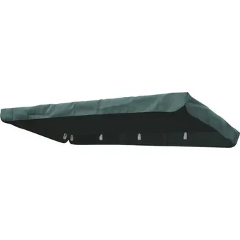 Náhradní střecha k houpačce GARDEN PLACE Elin 235,5 x 107 x 15 cm zelená
