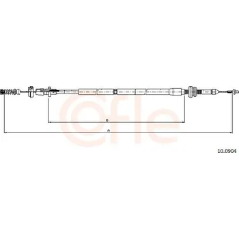 Auto-moto Lanko plynu COFLE 10.0904