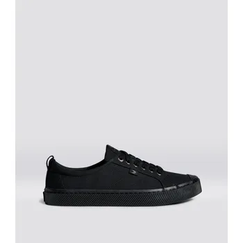 Pánské tenisky OCA Low All Black Canvas Sneaker