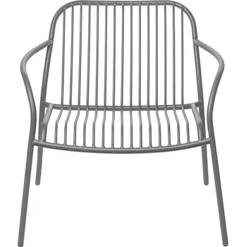 Křeslo Blomus YUA WIRE zahradní lounge křeslo šedé