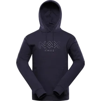 Pánská mikina Nax Azer Pánská bavlněná mikina MSWB398 mood indigo S